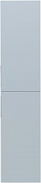 Aquanet Шкаф пенал Алвита New 35 подвесной серый – фотография-4